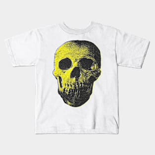 vintage retro skull Kids T-Shirt